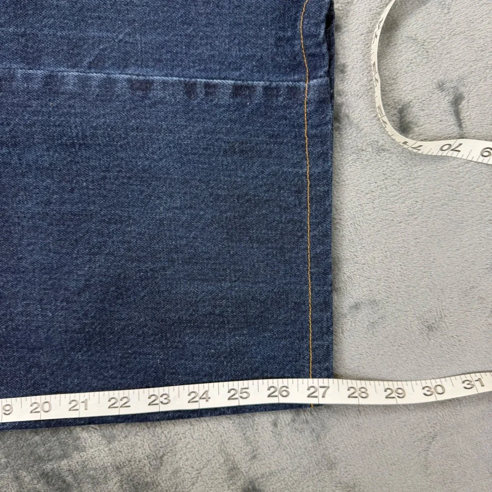 VTG Baggy 2000 Levis 569 Loose‎ Straight Fit Jeans Made in USA Mens 36x32 Blue